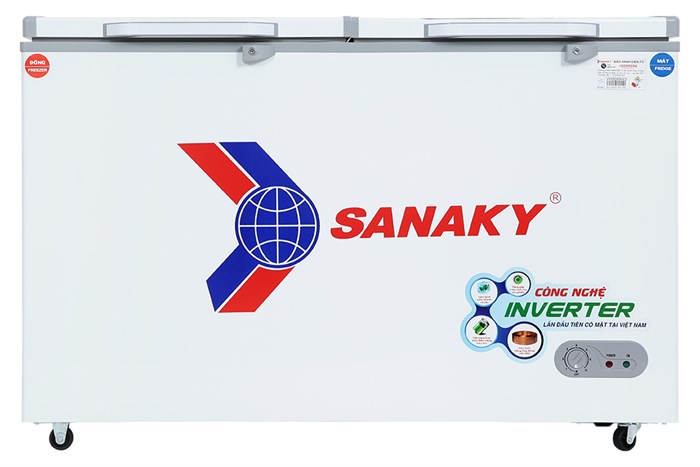 Tủ đông Sanaky Inverter 195 lít VH-2599W4K