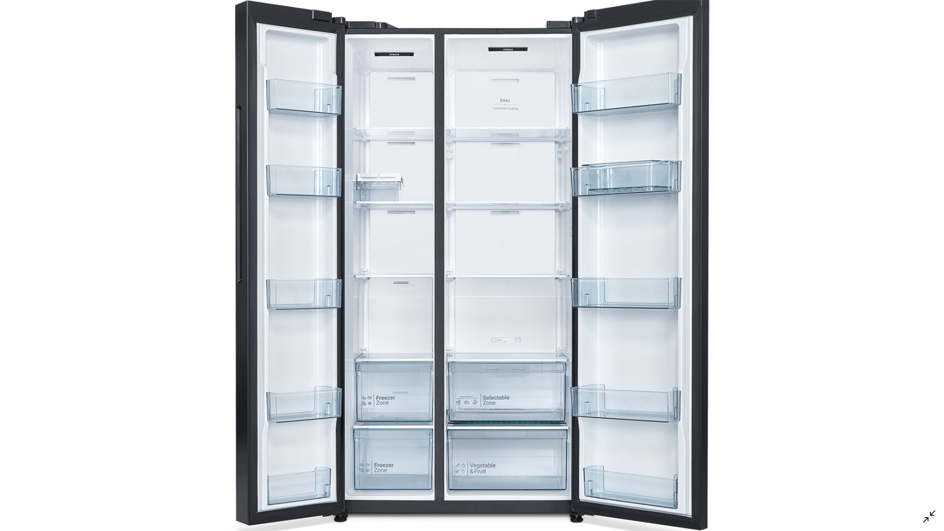 Tủ lạnh Hitachi Inverter 656 lít HRSN9713ESUVN