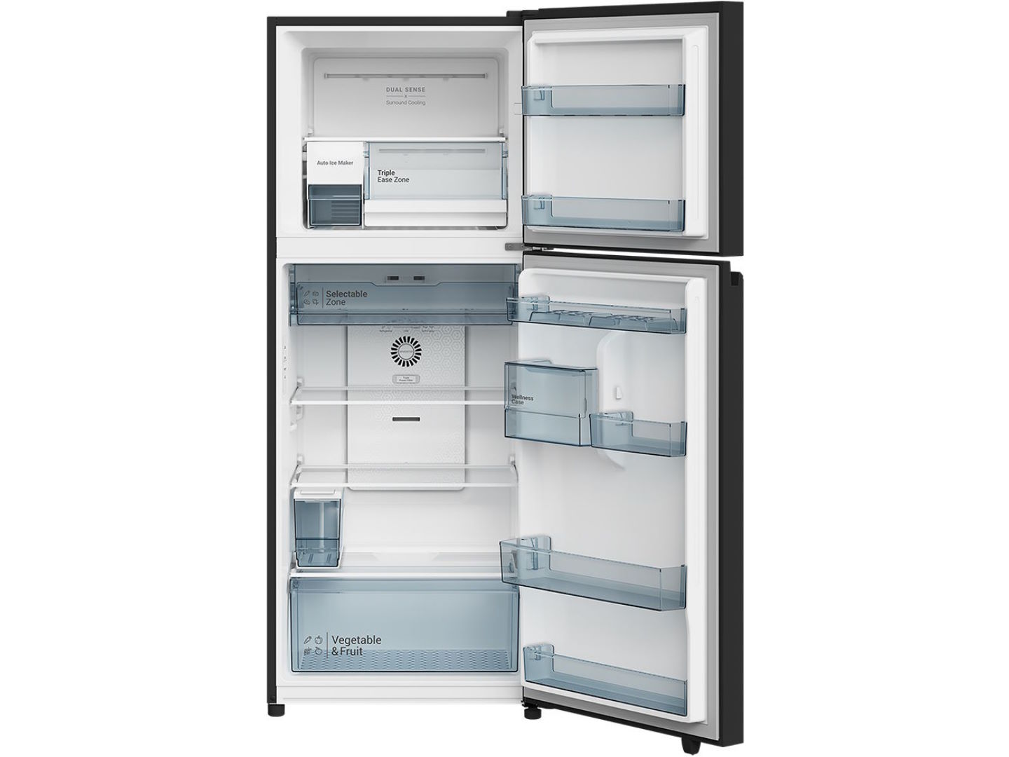 Tủ lạnh Hitachi Inverter 374 lít HRTN6408SAGMGVN