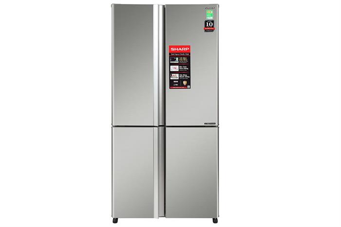Tủ lạnh Sharp Inverter 572 lít Multi Door SJ-FX650V-SL