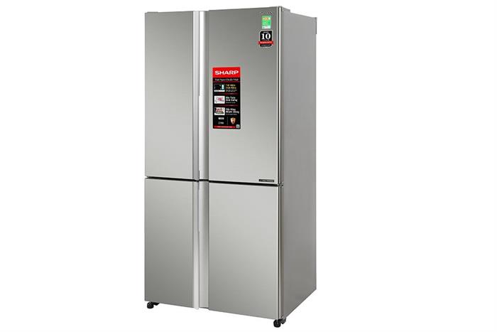 Tủ lạnh Sharp Inverter 572 lít Multi Door SJ-FX650V-SL
