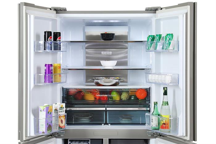 Tủ lạnh Sharp Inverter 572 lít Multi Door SJ-FX650V-SL