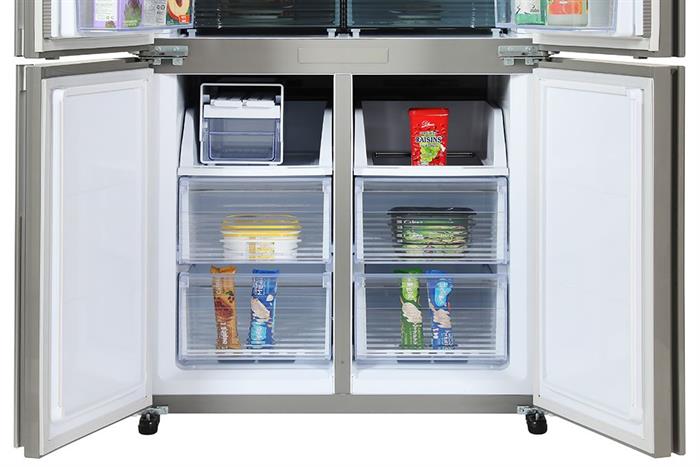 Tủ lạnh Sharp Inverter 572 lít Multi Door SJ-FX650V-SL