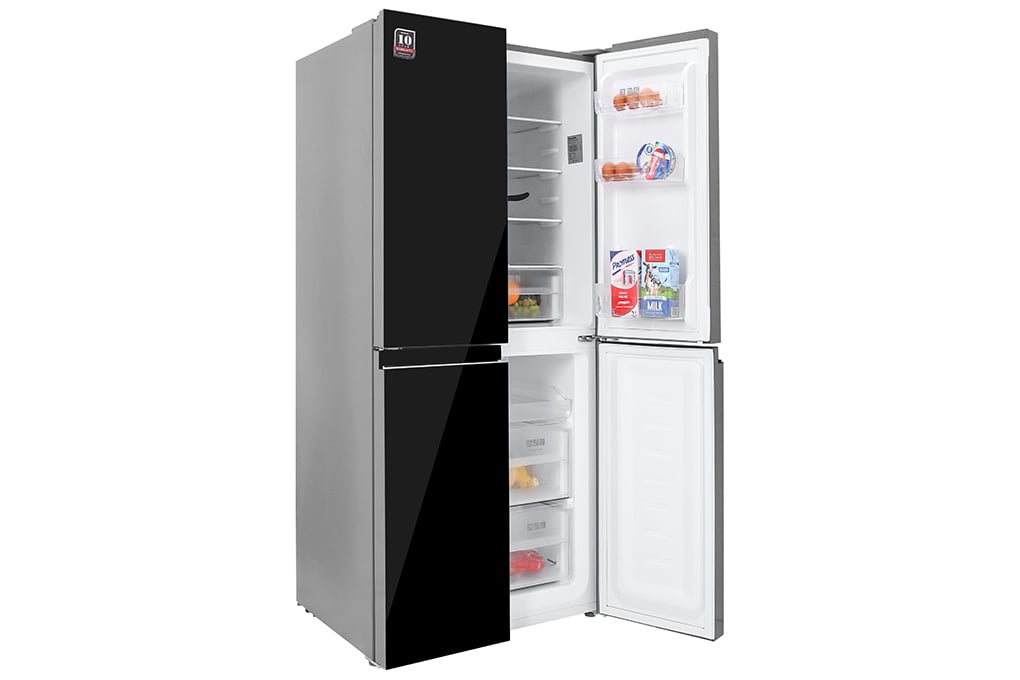 Tủ lạnh Sharp Inverter 401 lít Multi Door SJ-FXP480VG-BK