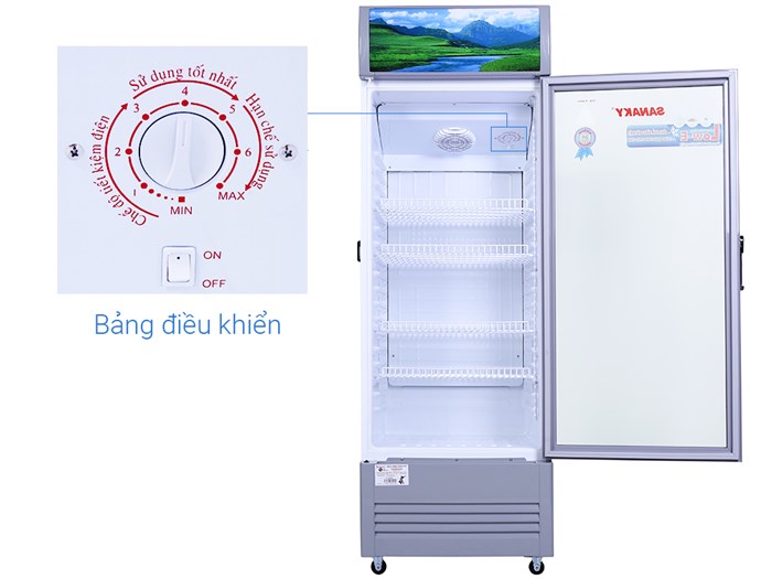 Tủ mát Sanaky VH-4088K 350 lít