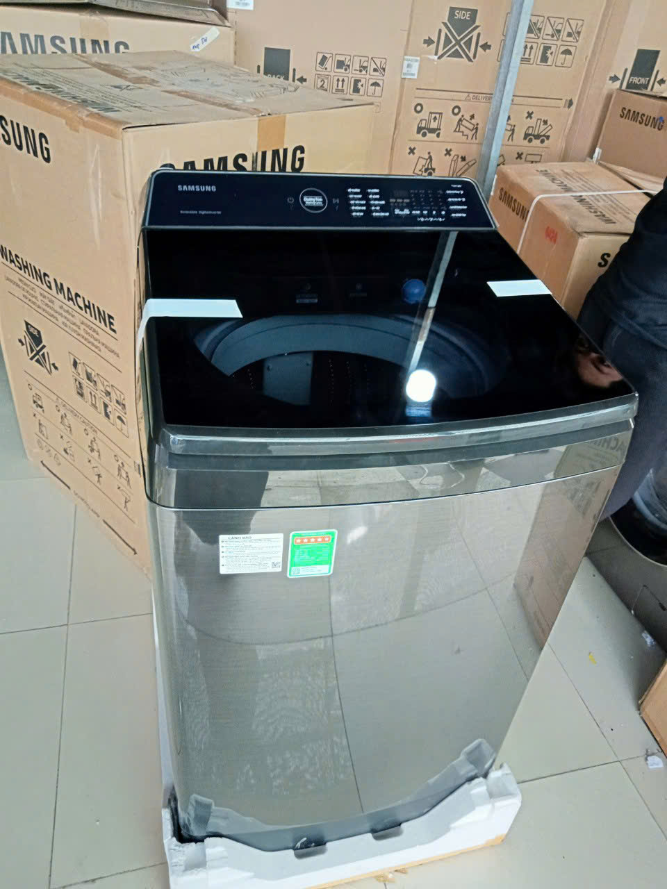 Máy giặt Samsung Inverter 12 kg WA12CG5886BVSV