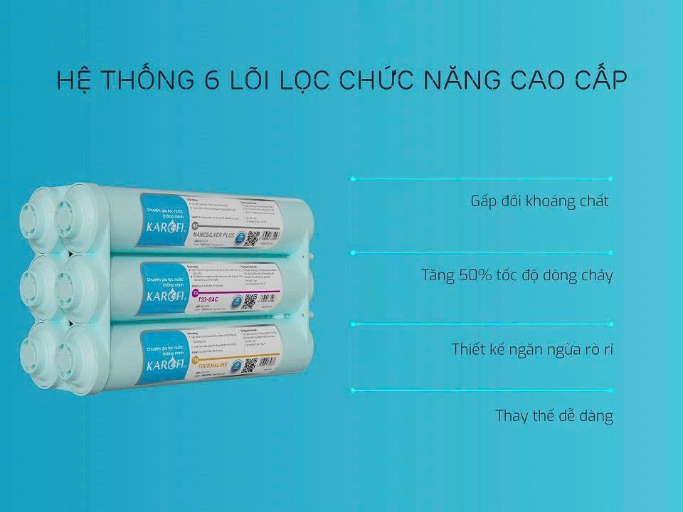 Máy lọc nước Karofi ERO100V