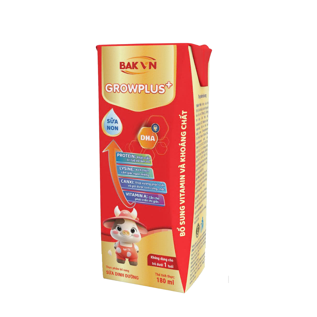 Thực Phẩm Bổ Sung Sữa Dinh Dưỡng Grow Plus+ 180ML
