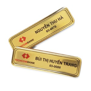 Biển Tên Nhân Viên Nam Châm