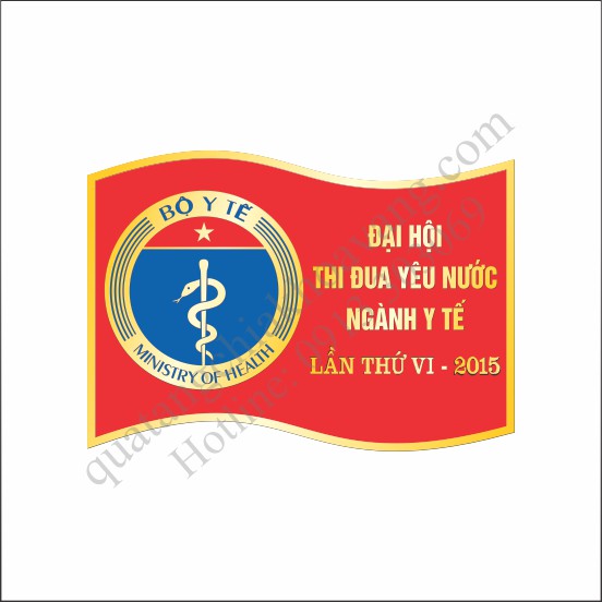 Huy hiệu Đại hội Bộ y tế