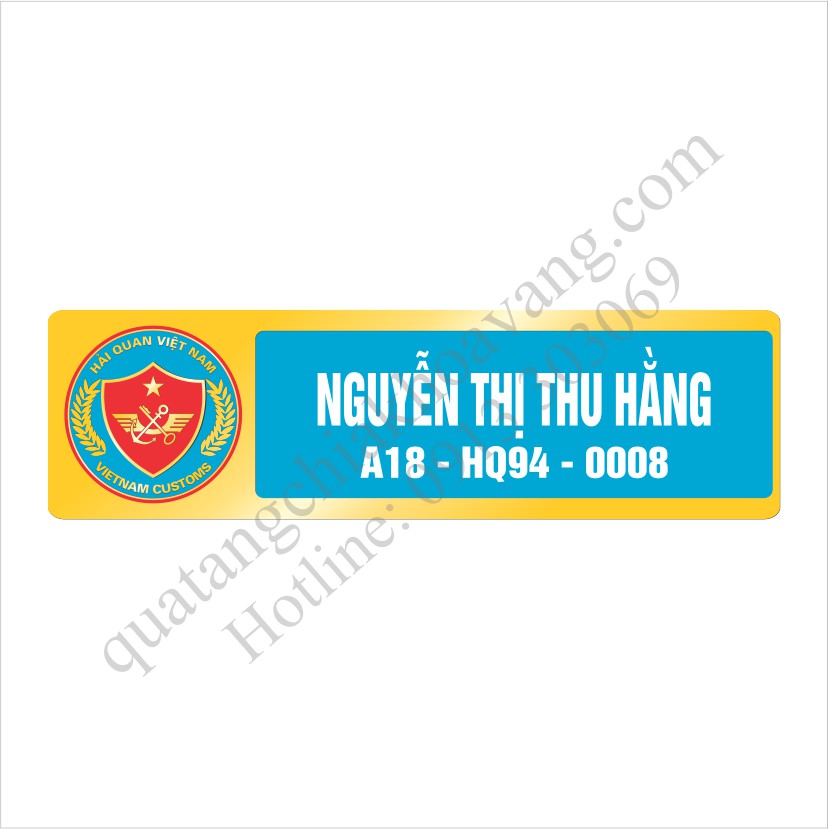 Biển tên Hải Quan Việt Nam