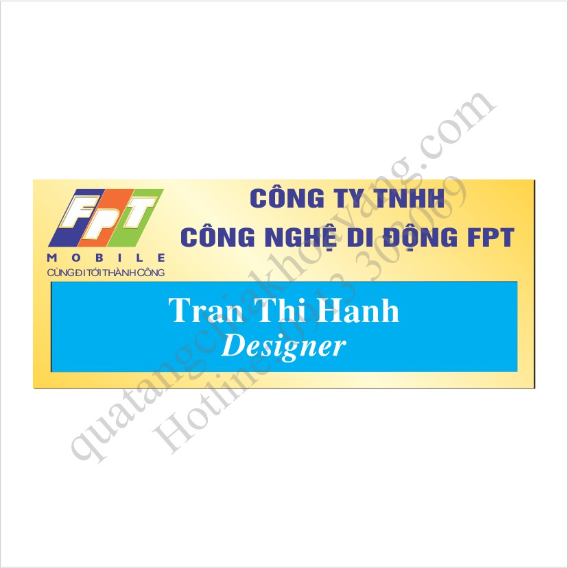 Biển tên Công ty công nghệ di động FPT