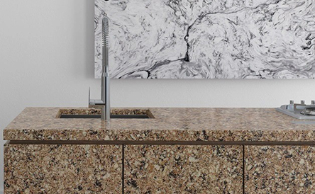 9+ mẫu đá ốp bếp màu vàng đẹp HOT nhất 2022