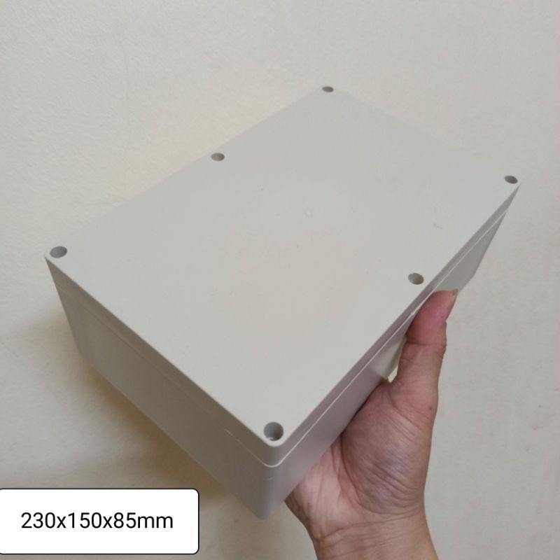 Hộp Nhựa ABS 230x150x85mm (Chống Nước IP65). Lắp được 8 cell 33140