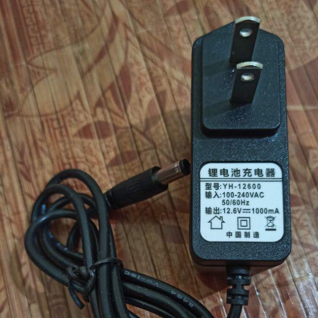 Sạc 3S 12.6V - 1A, 2A dùng cho pin Li-ion 3.7V