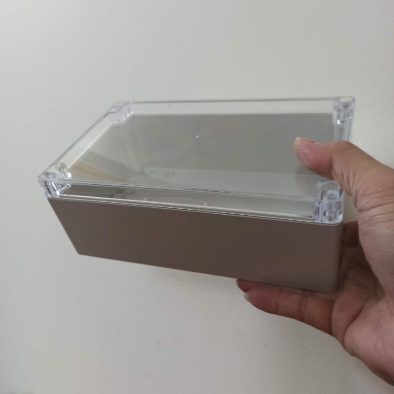 Hộp Nhựa ABS 200x120x75mm nắp trong (Chống Nước IP65), lắp được 12 cell 32650