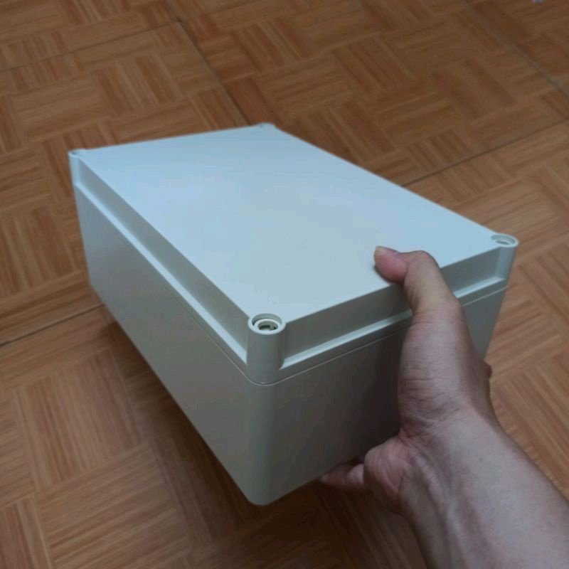 Hộp Nhựa ABS 300x200x125 Chống Nước, lắp được 8 cell 46160