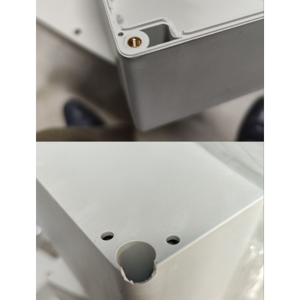 Hộp Nhựa ABS 320x240x110mm lắp được 24 cell 33140 hoặc 8 cell 46160 (Chống Nước IP65)