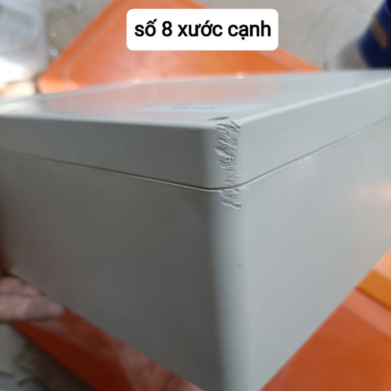 Hộp Nhựa ABS 320x240x110mm lắp được 24 cell 33140 hoặc 8 cell 46160 (Chống Nước IP65)