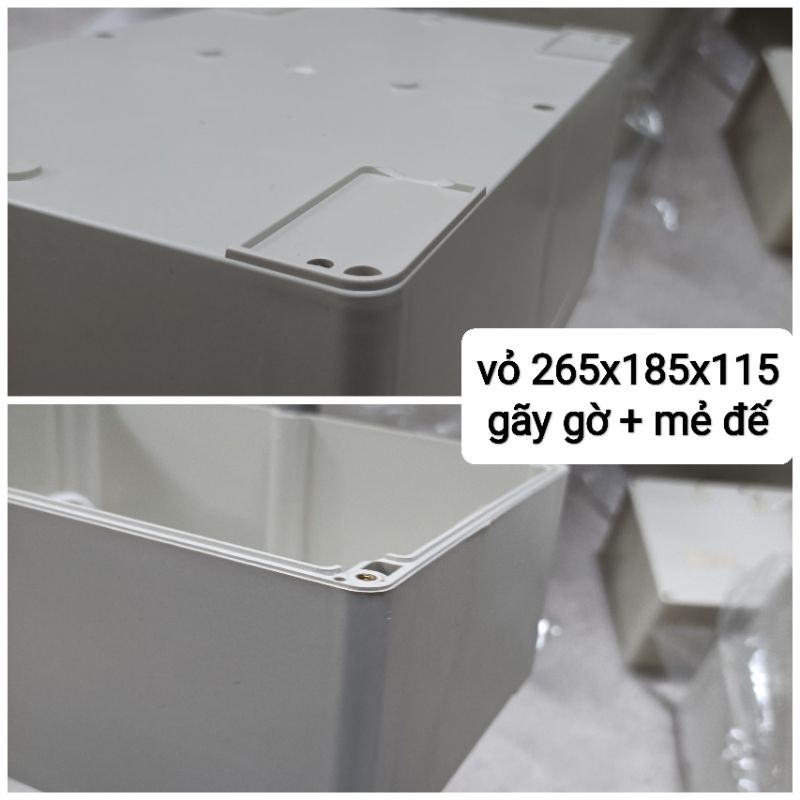 Hộp nhựa ABS 265x185x115mm (chống nước IP65)