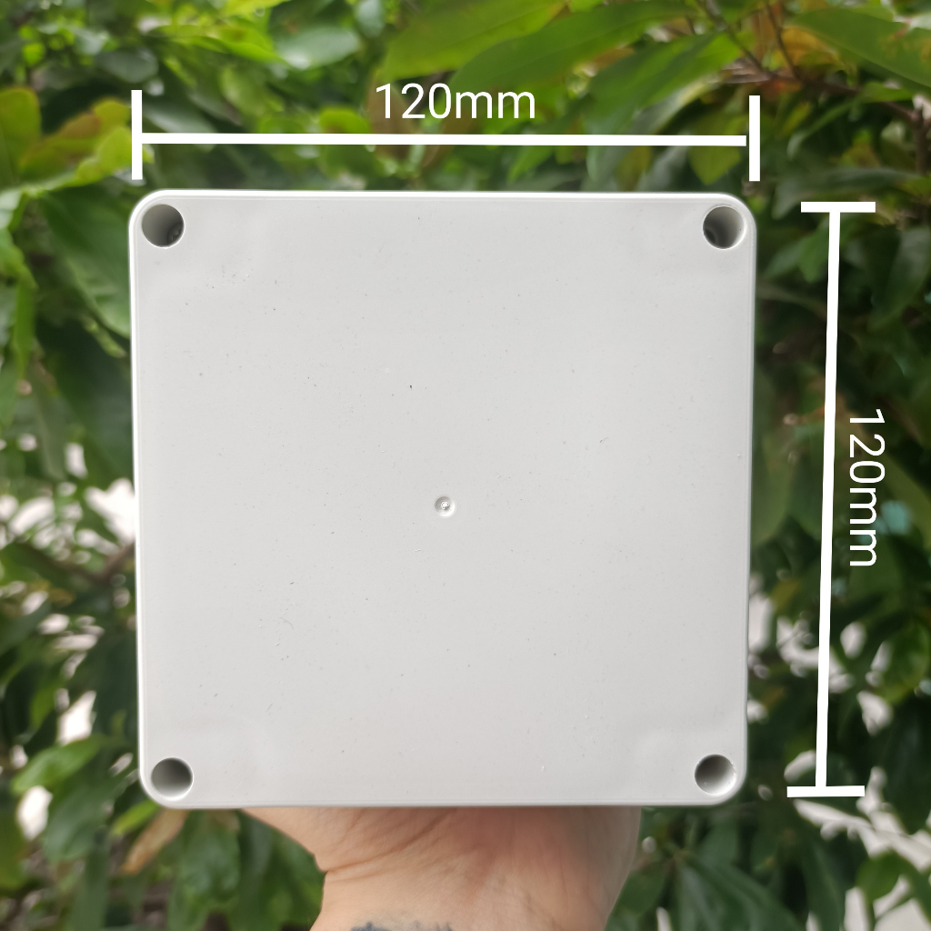 Hộp nhựa ABS chống nước kích thước 120x120x90mm
