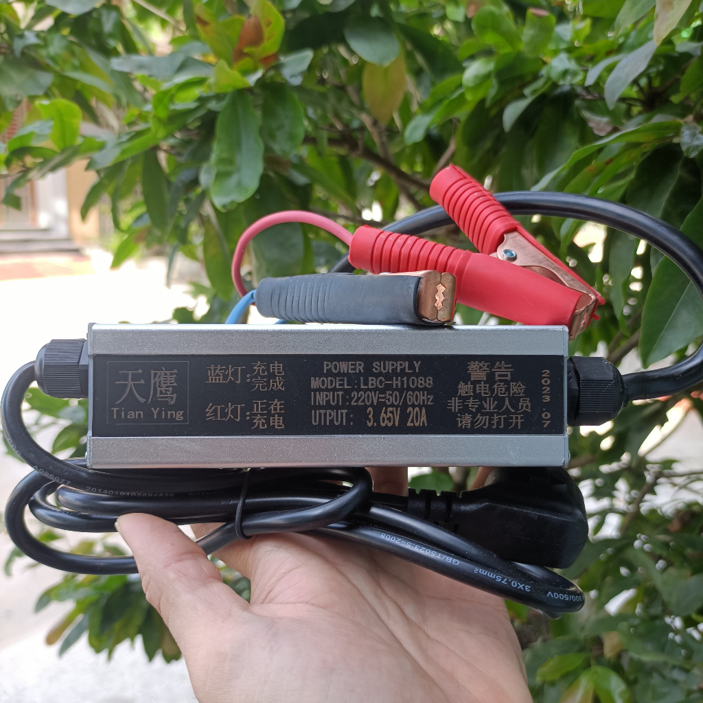 Sạc 1s 3.65V 10A dùng cho pin sắt photphat
