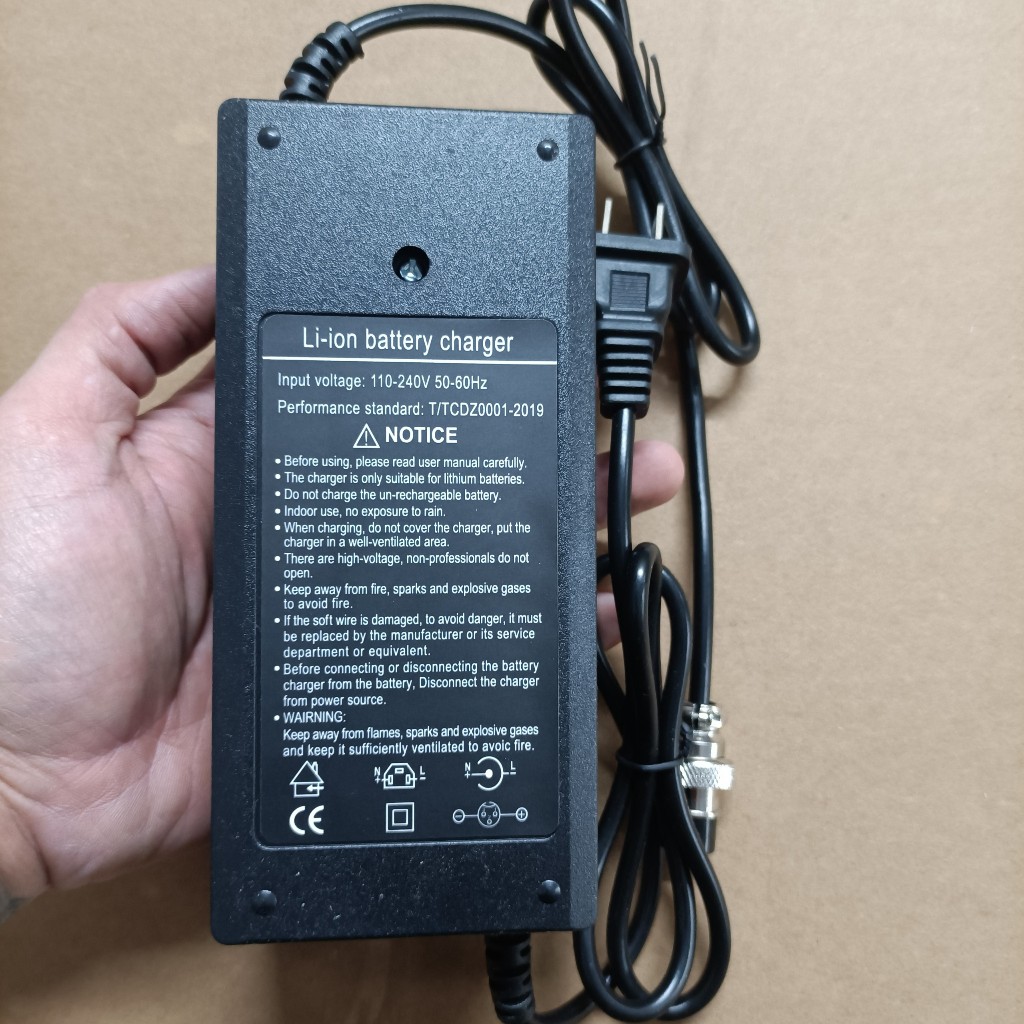 Sạc 63v Cho Xe Điện Cân Bằng Ninebot Dùng Pin 54.8v