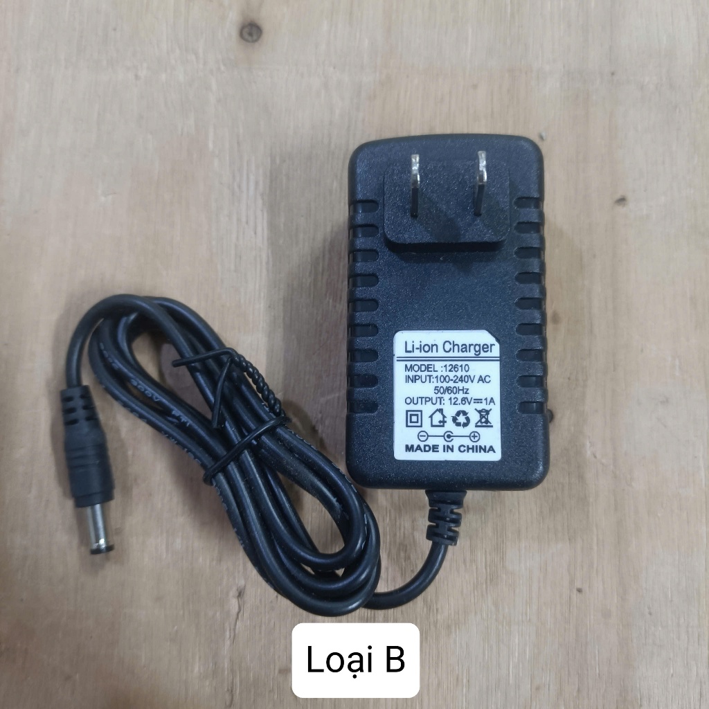 Sạc 3S 12.6V - 1A, 2A dùng cho pin Li-ion 3.7V