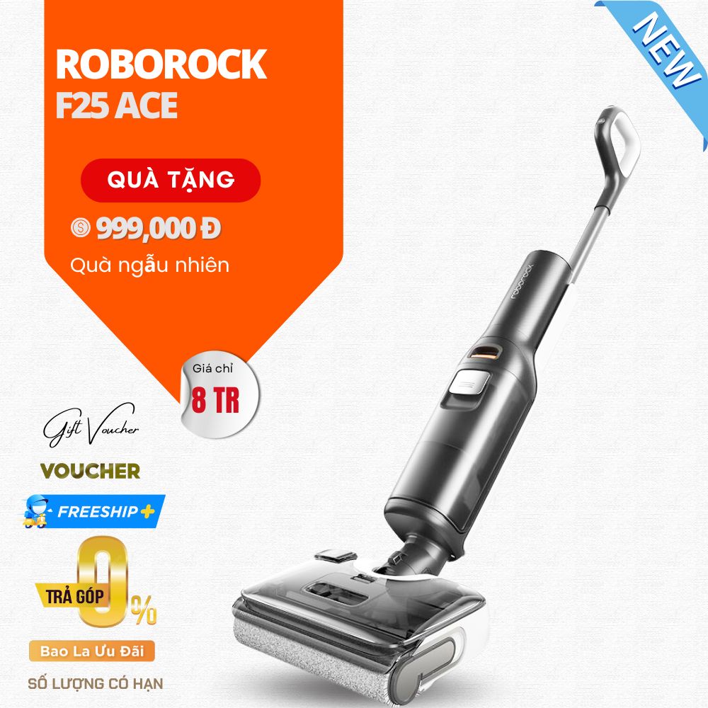 Máy Hút Bụi Lau Nhà Roborock F25 ACE - Hàng Chính Hãng