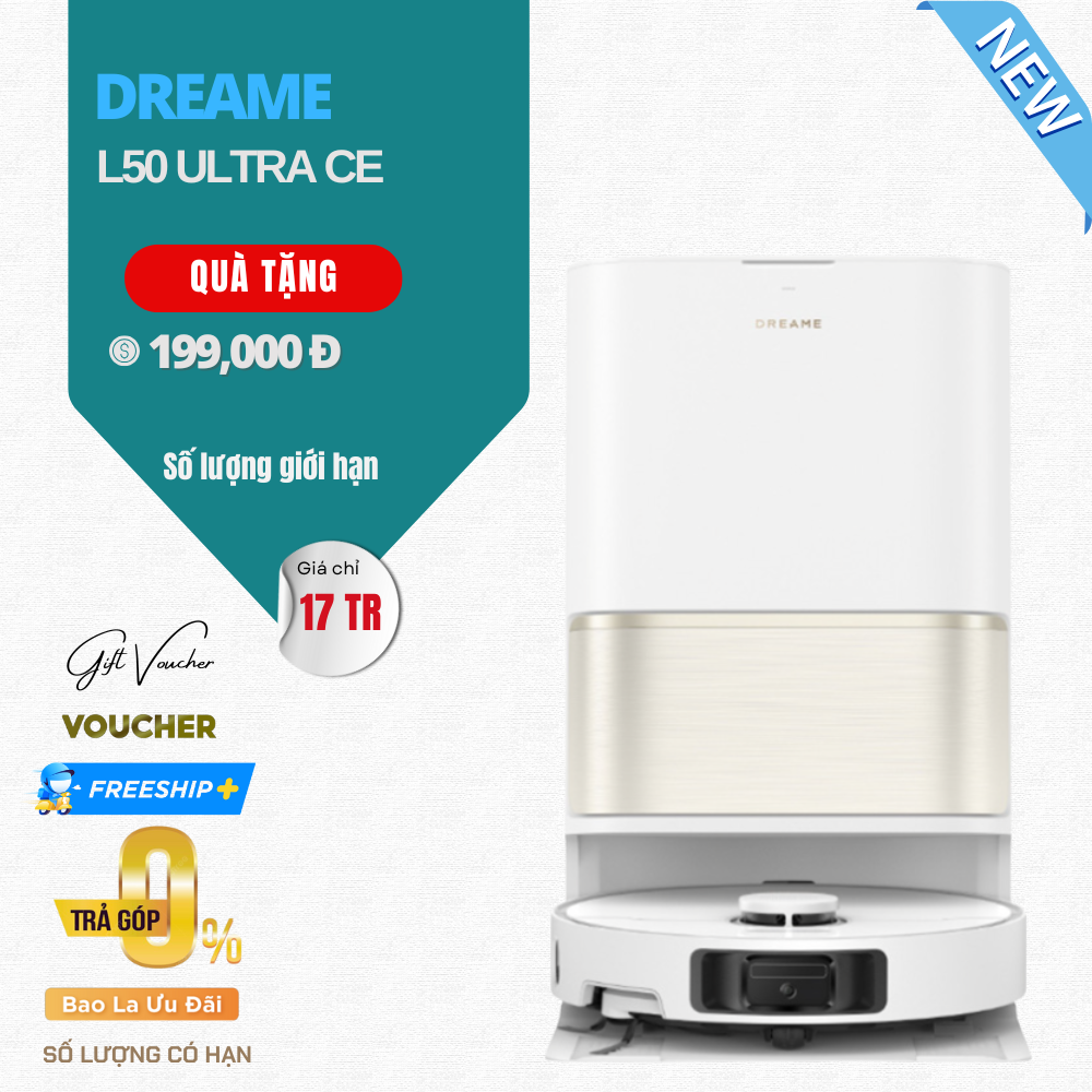 Robot Hút Bụi Lau Nhà Dreame L50 Ultra CE – Bản Quốc Tế