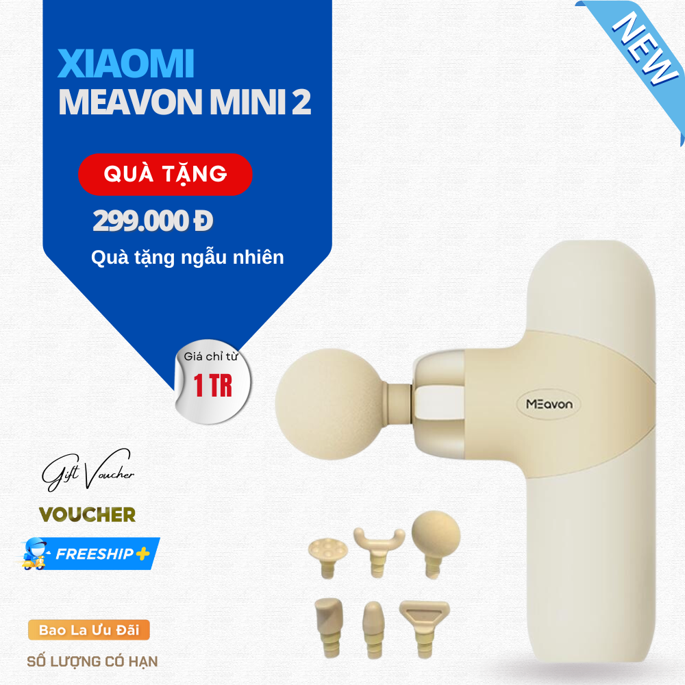 Máy Massage Đa Năng Xiaomi Momoda Extra Mini 2 - Hàng Nhập Khẩu