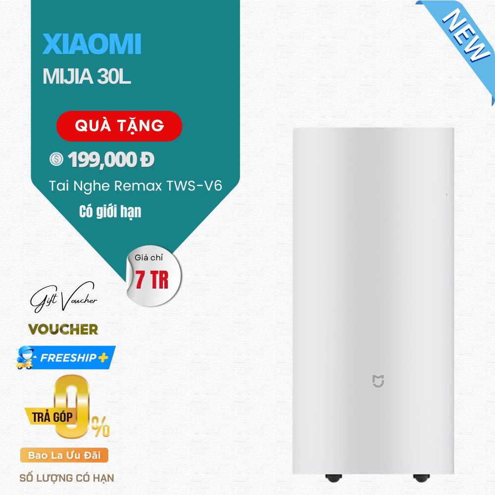 Máy Hút Ẩm Xiaomi Mijia 30L Kết Nối App - Hàng Nhập Khẩu