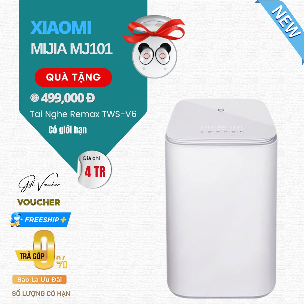 Máy Giặt Mini Xiaomi Pro 3 Kg XQB30MJ101 - Giặt Nước Nóng