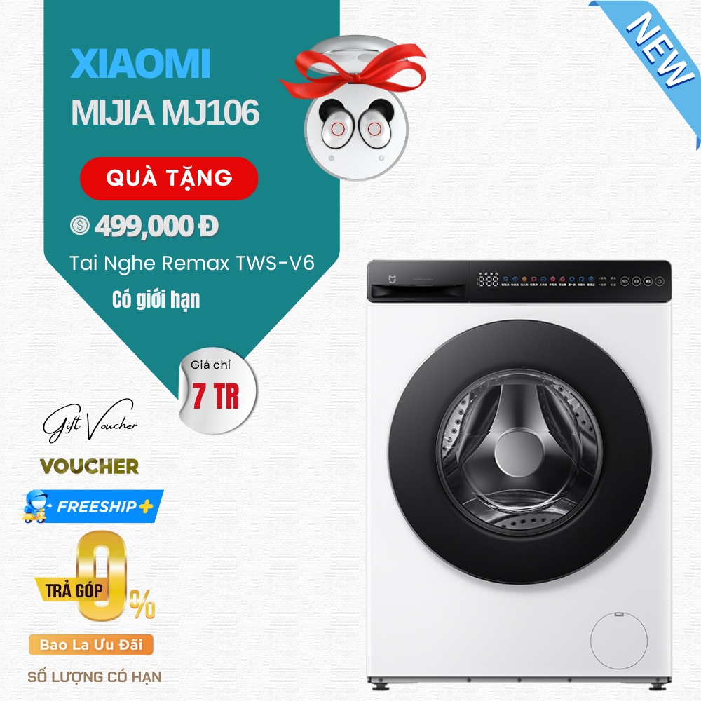 Máy Giặt Xiaomi Mijia MJ106 - Giặt 10Kg, Sấy 7Kg
