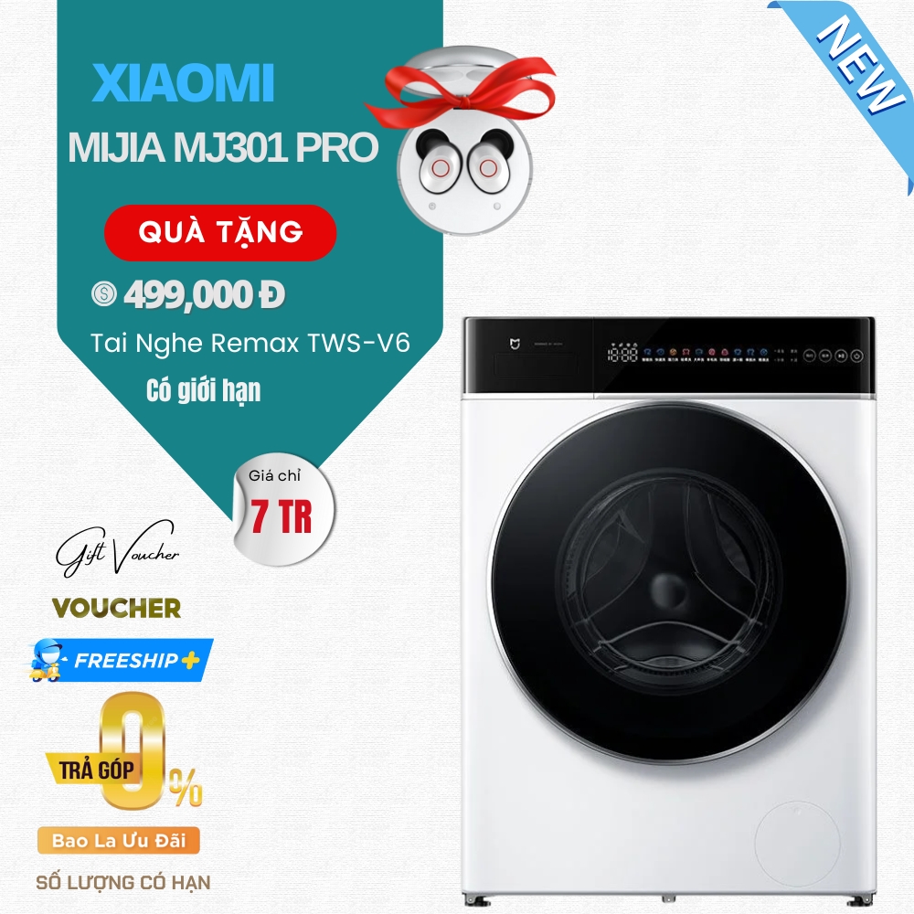 Máy Giặt Xiaomi Mijia MJ301 Ultra Clean Pro - Giặt 12Kg