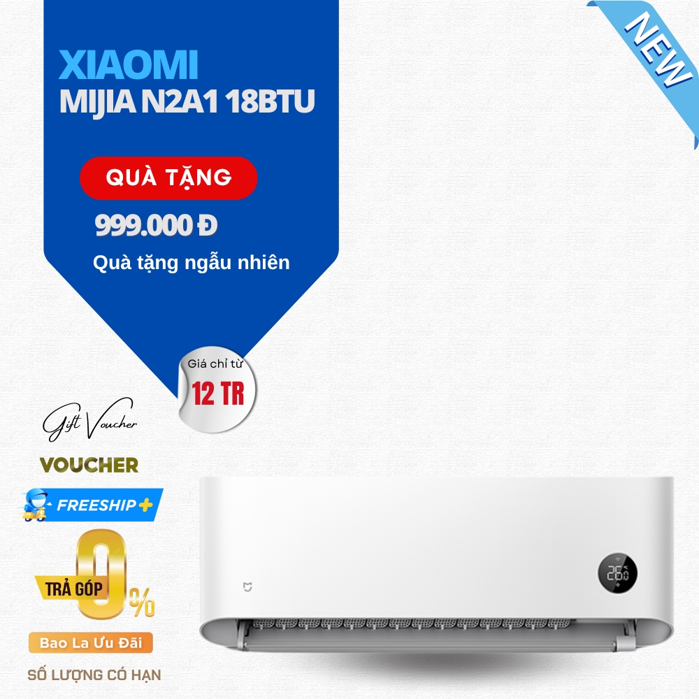 Điều Hòa 2 Chiều Xiaomi Mijia KFR-50GW/N2A1 2HP Inverter, 2 Chiều 18000 BTU