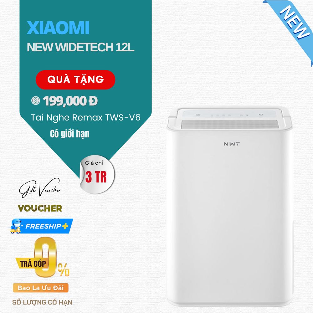 Máy Hút Ẩm Xiaomi New Widetech 12L - Hàng Chính Hãng