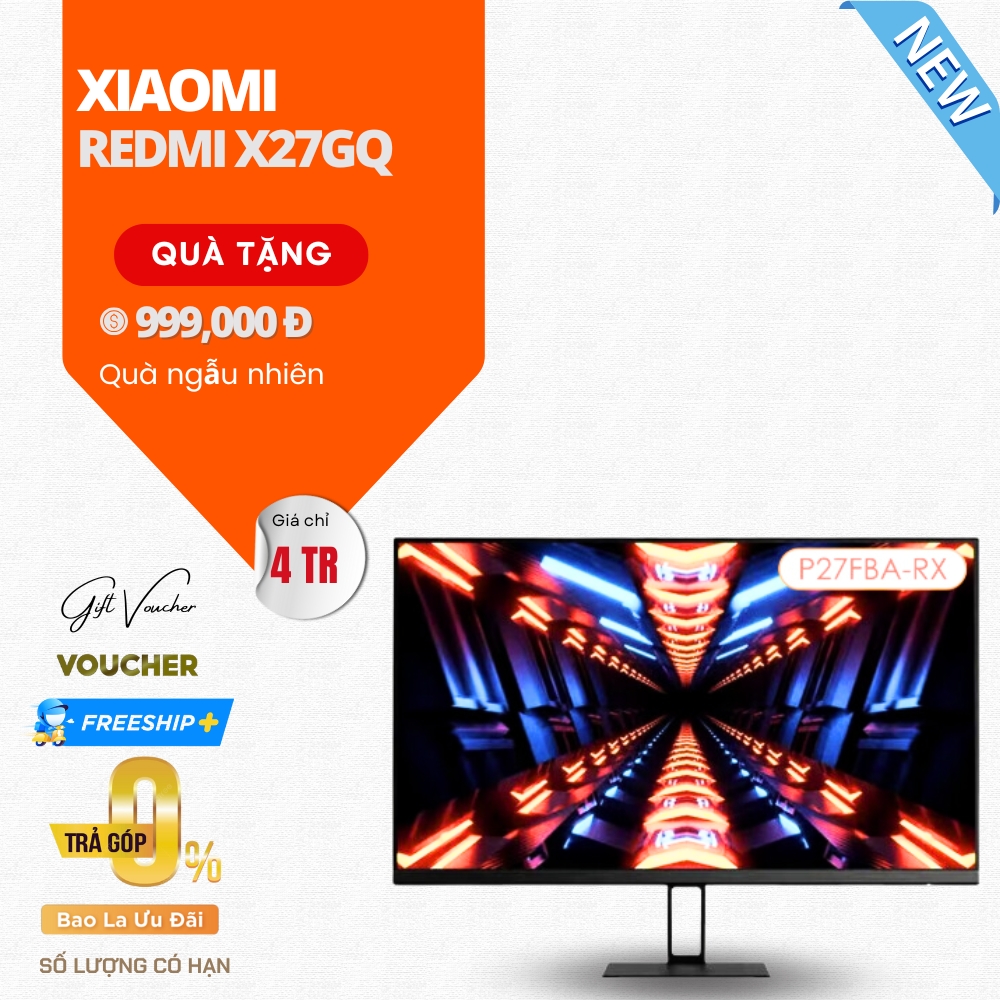 Màn Hình Máy Tính Redmi X27GQ 27 Inch – Phân Giải 2K, Tần Số 165Hz, 1ms
