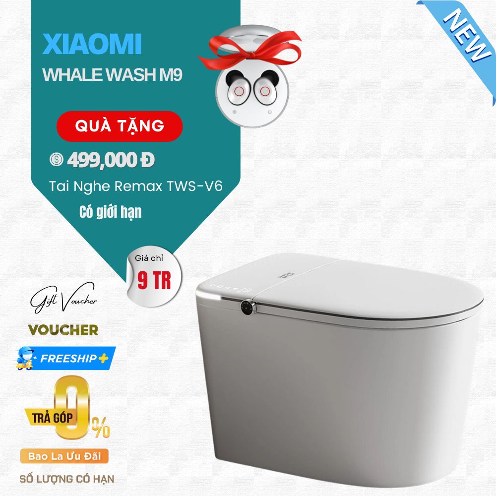 Bồn Cầu Thông Minh Xiaomi Little Whale Wash M9 - Kết Nối App