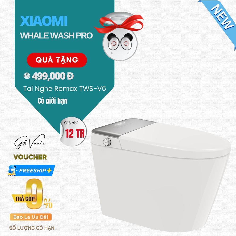 Bồn Cầu Thông Minh Xiaomi Little Whale Wash Pro - Kết Nối App