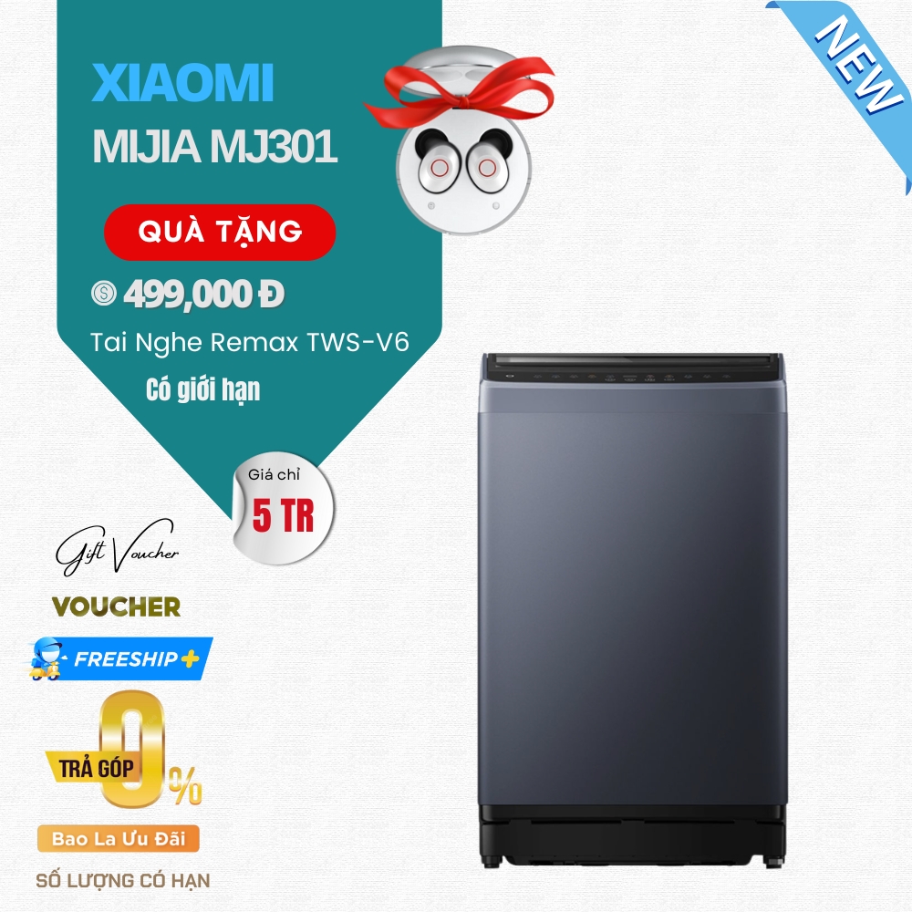 Máy Giặt Xiaomi Mijia MJ301 (XQB120MJ301) Cửa Trên - Giặt 12Kg