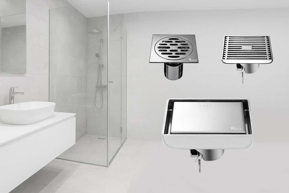Thoát sàn Ranco – Giải pháp giữ phòng tắm sạch sẽ, khô thoáng, an toàn và ngăn mùi hiệu quả
