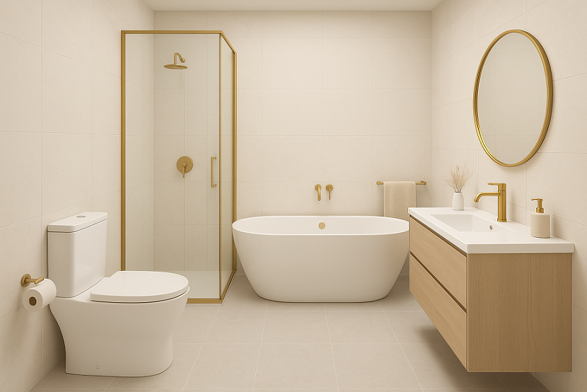 Mệnh Kim nên chọn thiết bị nhà tắm, nhà vệ sinh như thế nào để hợp phong thủy?