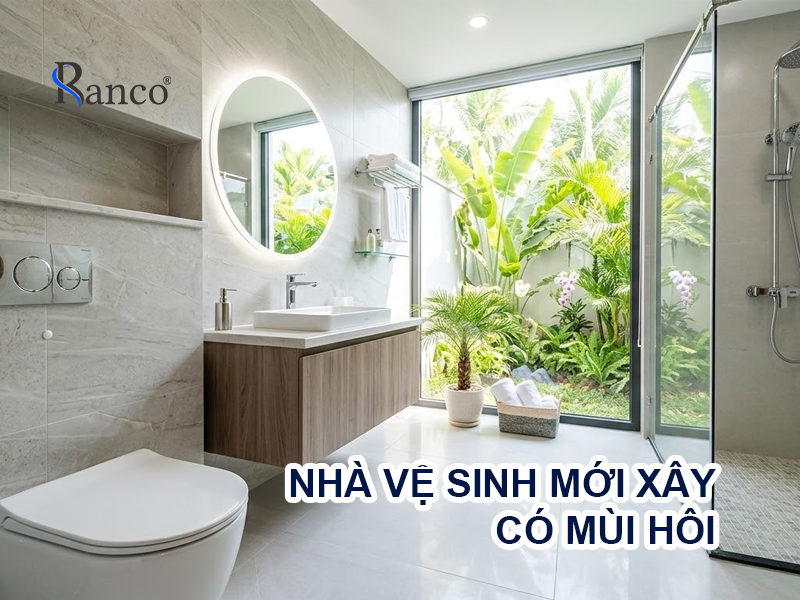 Tại sao nhà vệ sinh mới xây có mùi hôi và các cách xử lý dứt điểm đơn giản