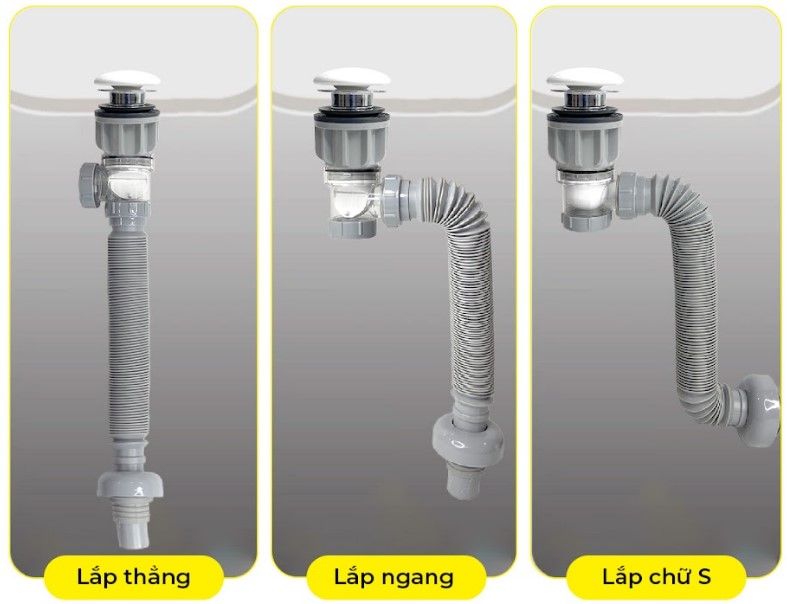 Tìm hiểu cấu tạo và cách lắp đặt xi phông đơn giản tự làm ngay tại nhà