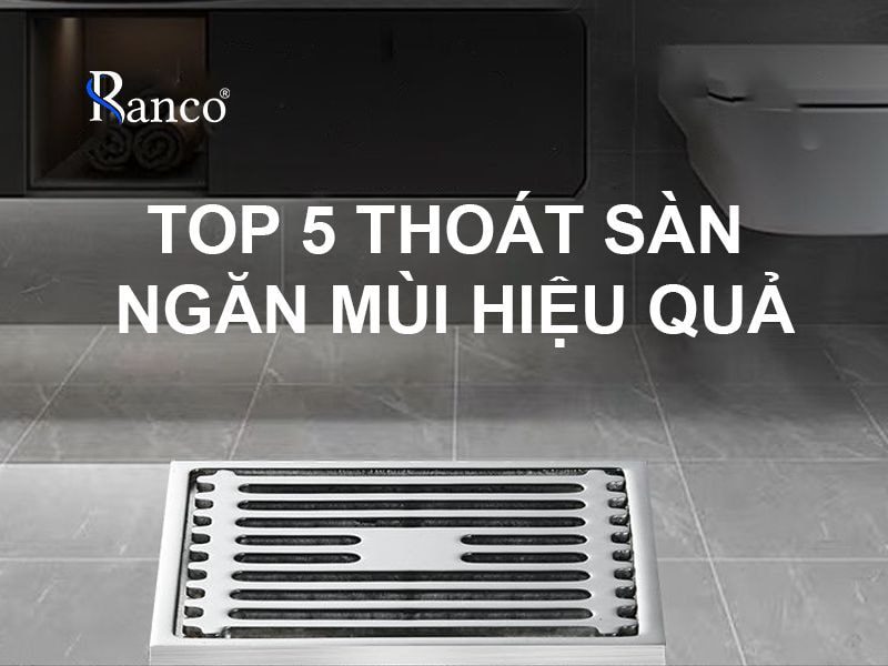 Top 5 Loại Thoát Sàn Ngăn Mùi Phổ Biến Và Hiệu Quả Nhất 2026