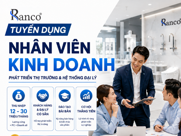 RANCO Tuyển nhân viên kinh doanh tháng 06/2026
