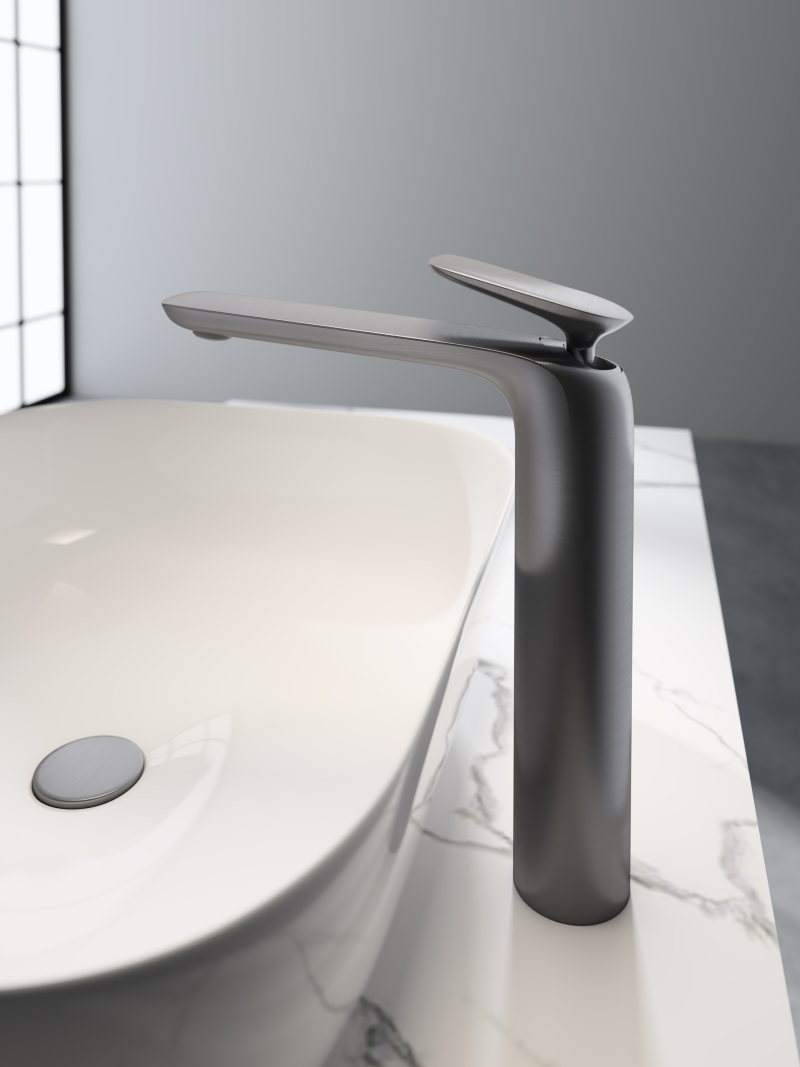 Vòi chậu nóng lạnh titan RC-R43