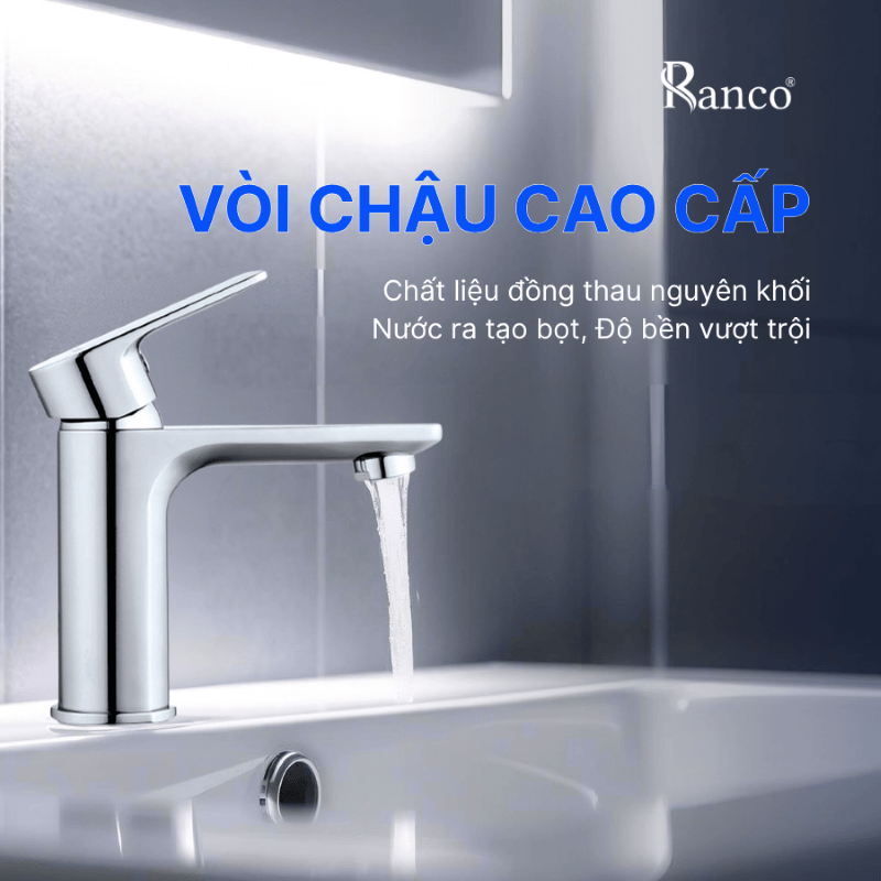 Vòi rửa tay nóng lạnh cao cấp RC-220