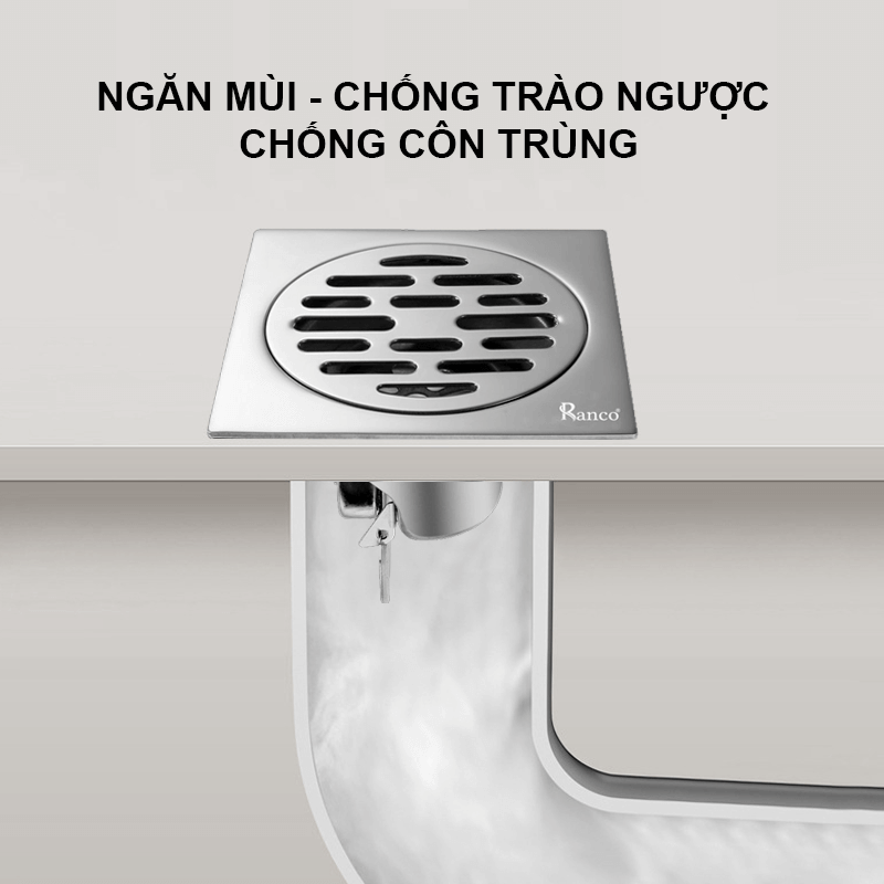 Ngăn mùi - chống trào ngược - chống côn trùng